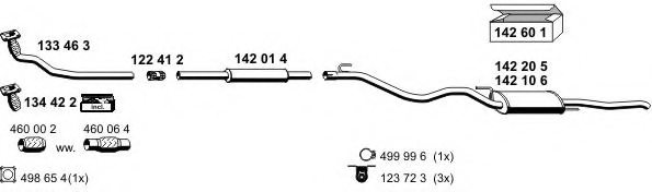ERNST 070431 Exhaust System